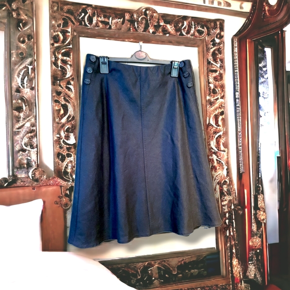 AS NEW - M&S size 10 linen viscose mix perfect summer office mix - fully lined - Picture 7 of 10